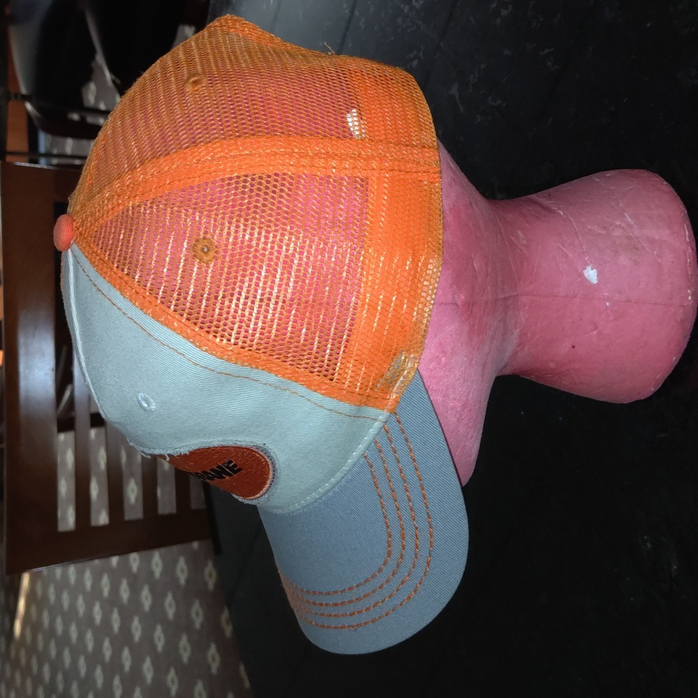 Trane Stitched Patch Trucker Mesh Snapback Hat Cap - image 4